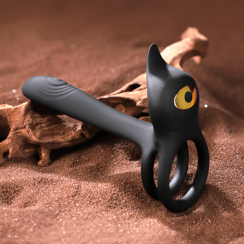 3 in 1 Multifunctional Penis Cock Ring with 10 Vibrating Modes