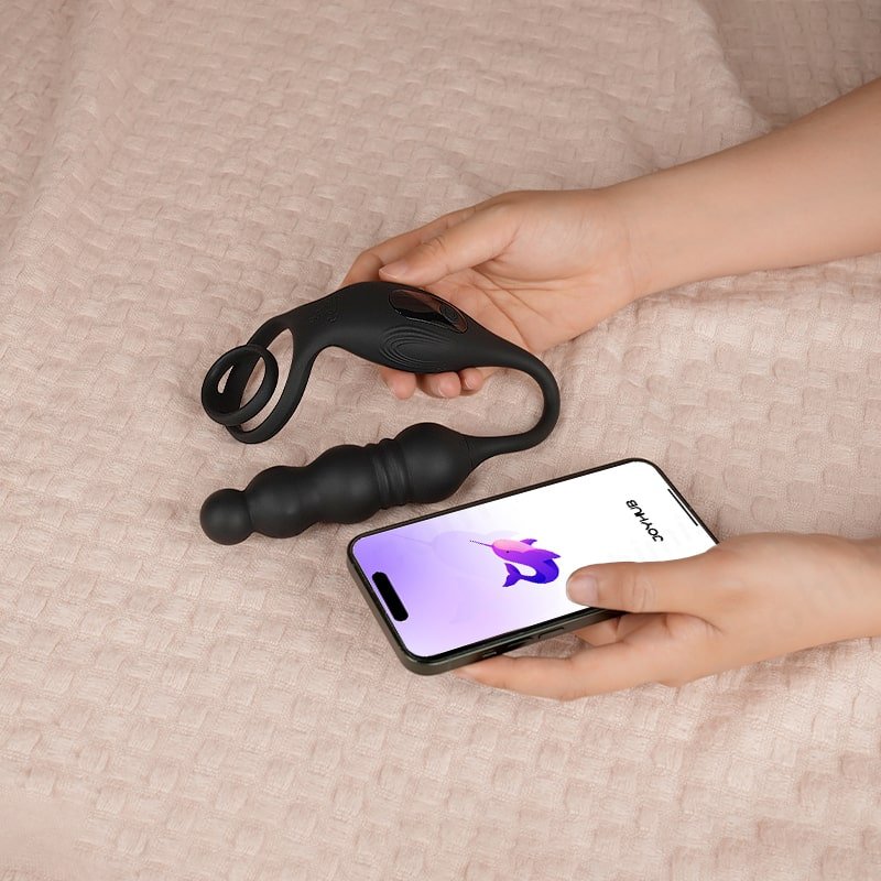 ARCHIE4| App Control Vibrating and Thrusting Anal Plug