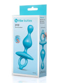 b Vibe Butties Pop Silicone Anal Beads Blue